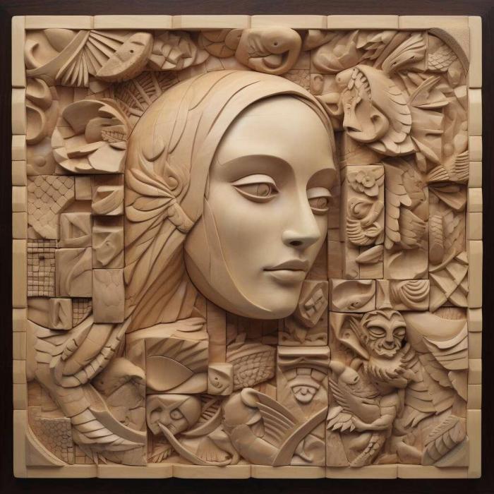 نموذج ثلاثي الأبعاد لآلة CNC 3D Art 